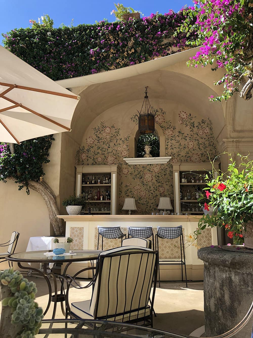 The Bar at Palazzo Murat  Hotel Palazzo Murat in the center of Positano