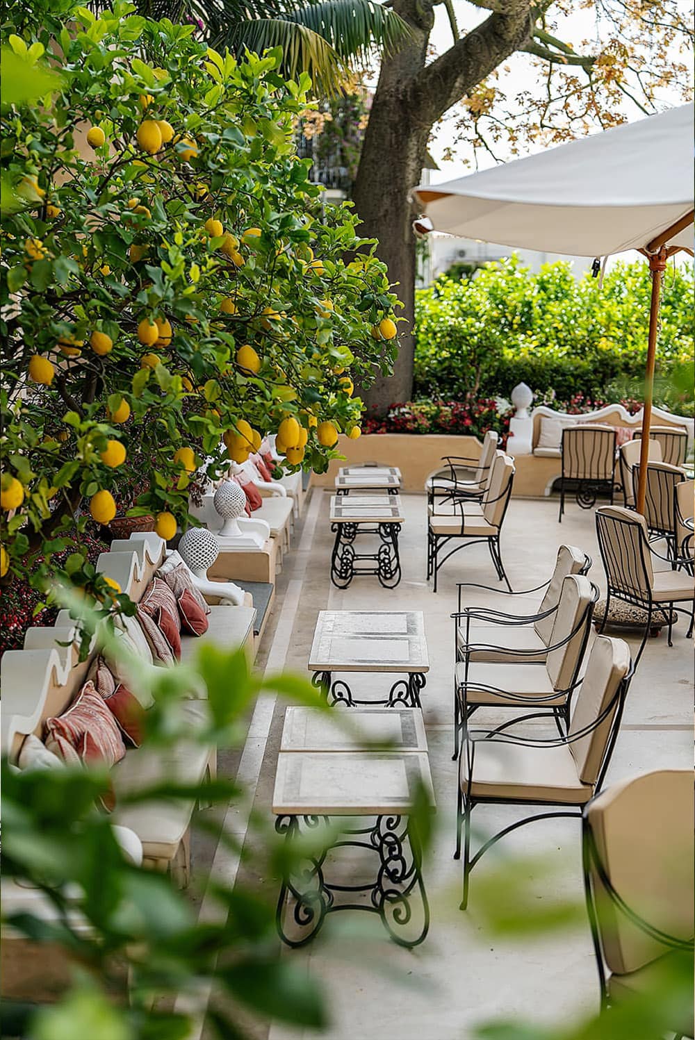 The Bar at Palazzo Murat  Hotel Palazzo Murat in the center of Positano